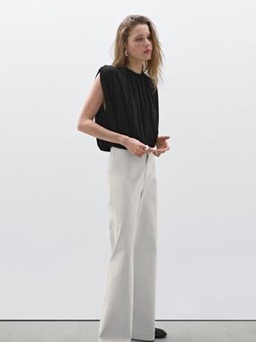 Massimo Dutti Studio Balloon Effect Top